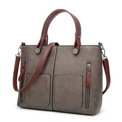 Donsor – Women's Vintage PU Leather Shoulder Bag with Adjustable Crossbody Strap
